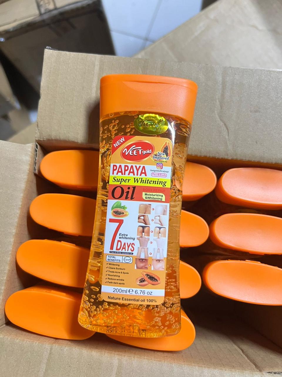 Papaya super Whitening oil
