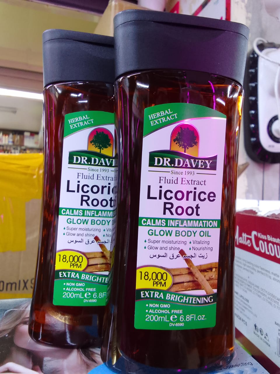Licorice root glow oil